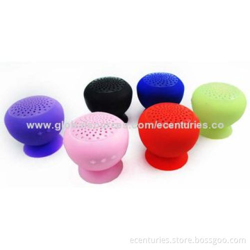Mini Sucker Bluetooth Speaker for iPad/iPhone/Tablets